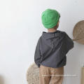 Autumn Children's Button Hooded Sweater